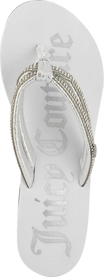 Juicy Couture Women's Unwind Rhinestone Platform Wedge Sandals - Image 4