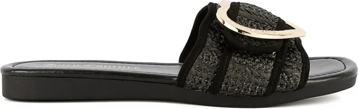Juicy Couture Women's Zapphire Heart Buckle Slide Flat Sandals - Image 2