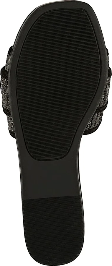 Juicy Couture Women's Zapphire Heart Buckle Slide Flat Sandals - Image 5