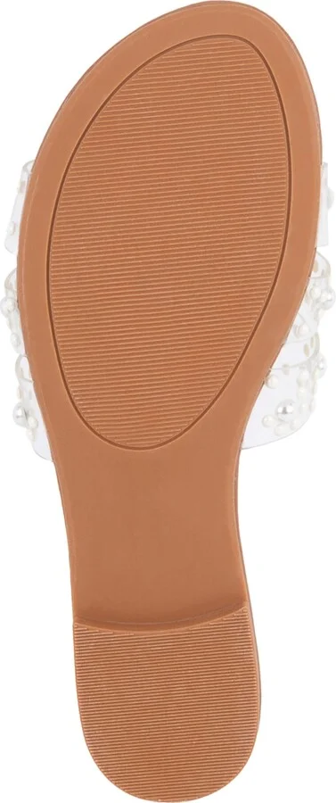 Juicy Couture Women's Zimie Slip-On Flat Sandals - Clear/Ivory Pearl - Image 5