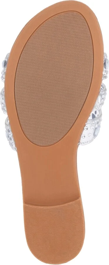 Juicy Couture Women's Zimie Slip-On Flat Sandals - Clear/Ivory Pearl - Image 9