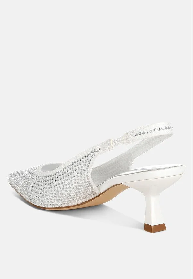 Julep Flyknit Rhinestone Slingback Sandals - Image 2