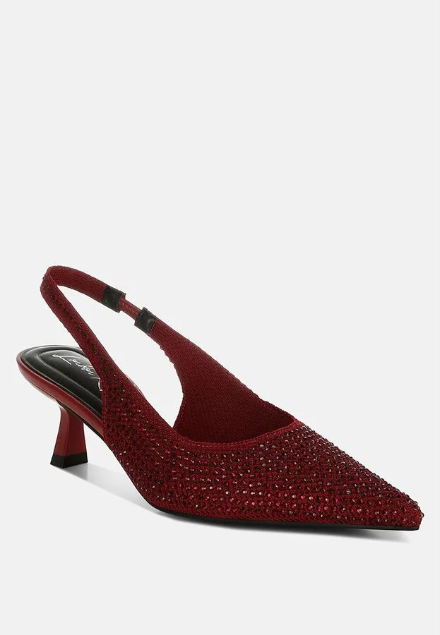 Julep Flyknit Rhinestone Slingback Sandals - Image 7