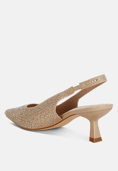 Julep Flyknit Rhinestone Slingback Sandals Women - Image 3