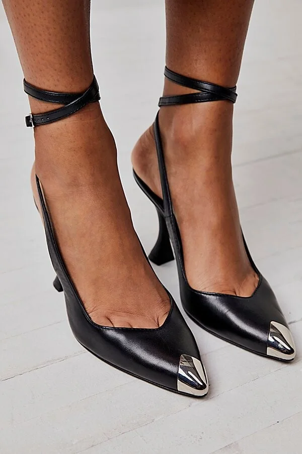 Jules Wrap Heels - Image 3