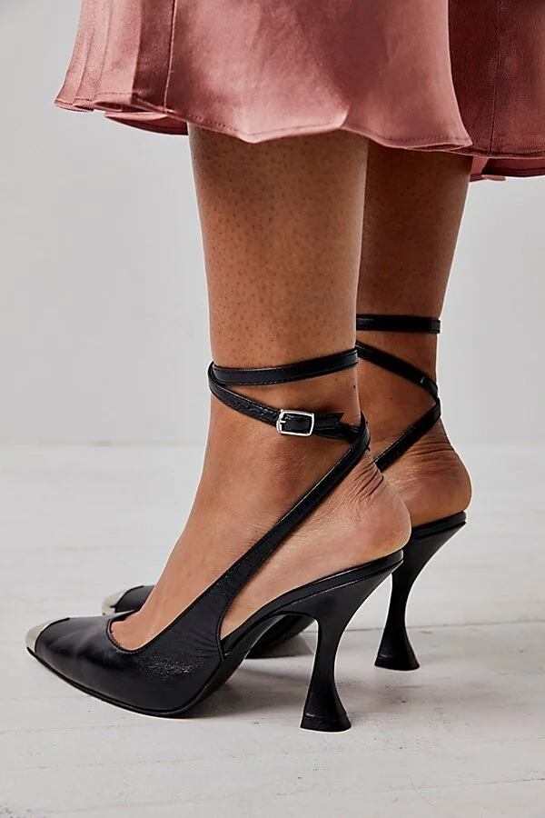 Jules Wrap Heels - Image 4