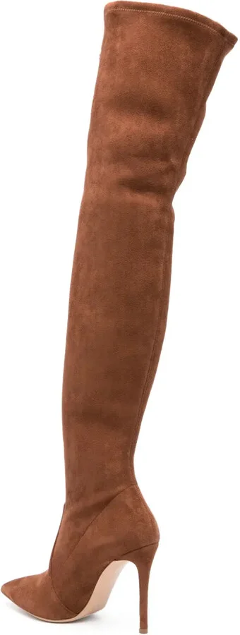 Julia 100mm above-knee boots - Image 3