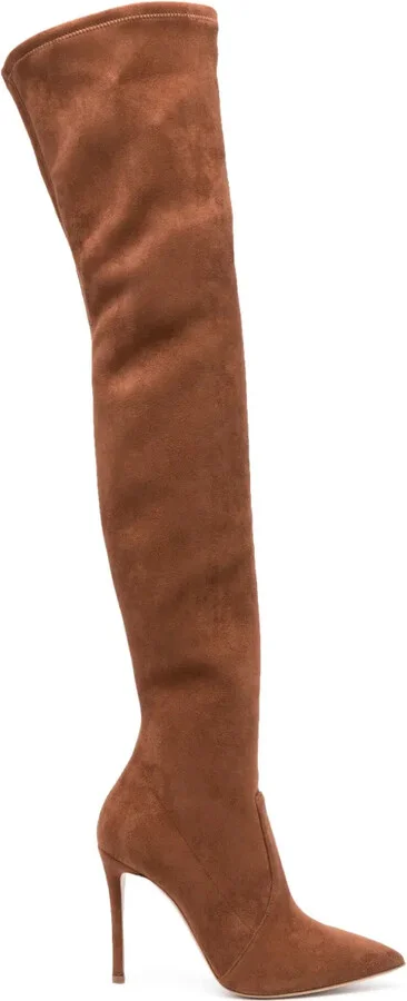 Julia 100mm above-knee boots