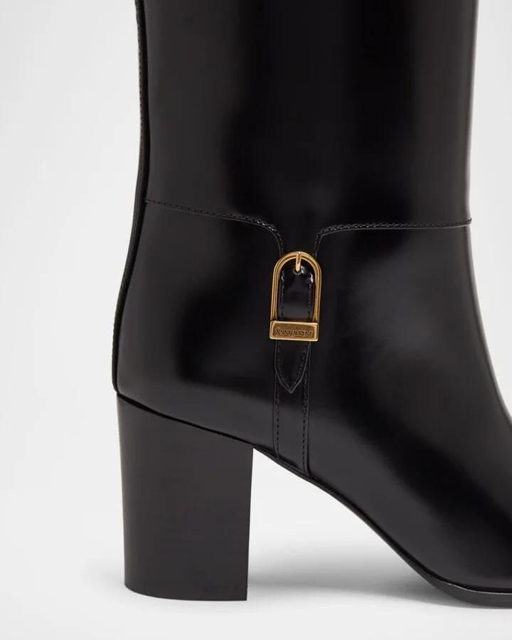 Julia 75 Knee-High Leather Boots - Image 3