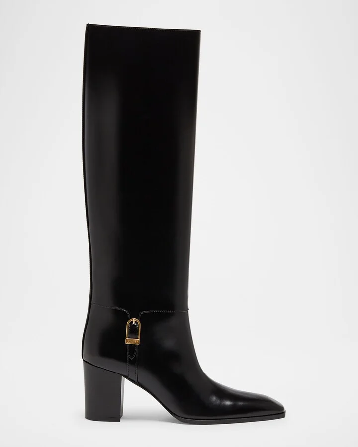 Julia 75 Knee-High Leather Boots