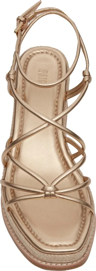 Julia Ankle Strap Espadrille Platform Wedge Sandal - Image 10