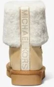 Julia Faux Fur Trim Metallic Leather Boot - Image 2