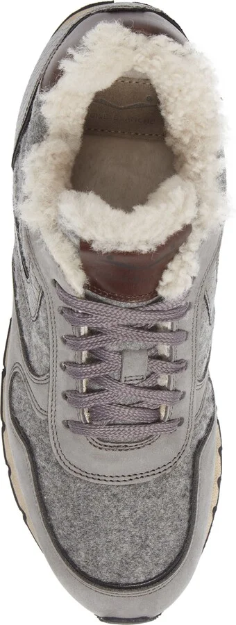 Julia Genuine Shearling Jogger Sneaker - Image 5