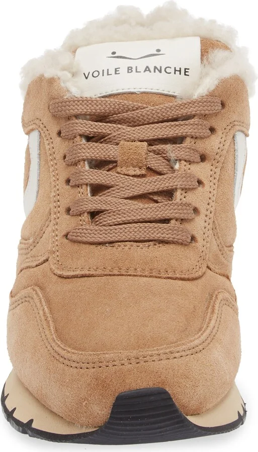 Julia Genuine Shearling & Suede Sneaker - Image 4