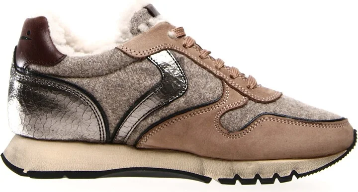 Julia Genuine Shearling & Suede Sneaker - Image 8