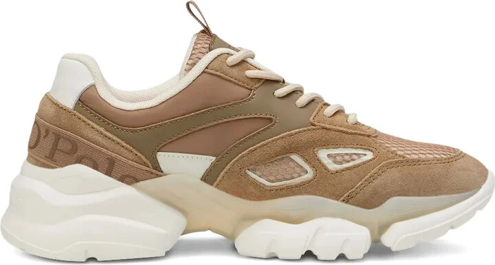 Julia mesh panelled chunky sneakers