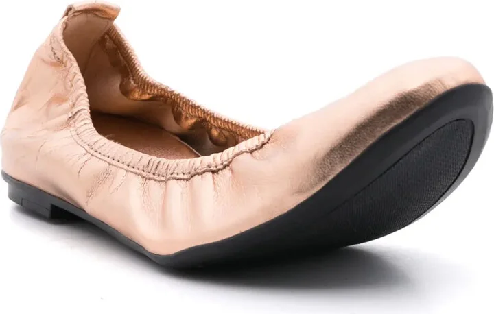 Julia metallic ballerina shoes - Image 2
