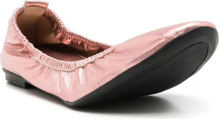 Julia metallic ballerina shoes - Image 2