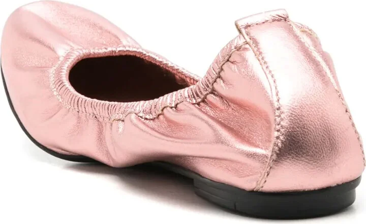 Julia metallic ballerina shoes - Image 3