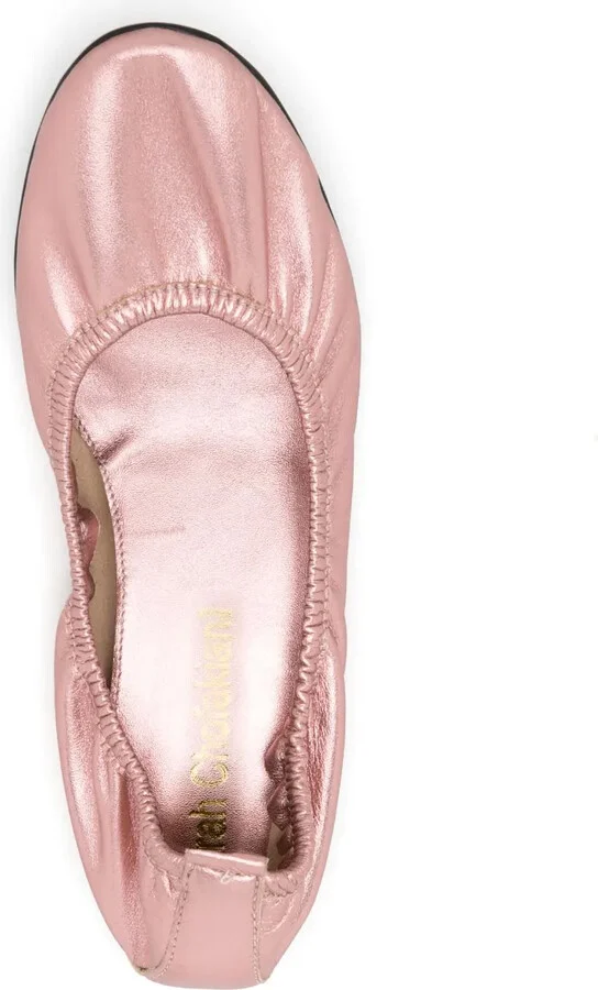 Julia metallic ballerina shoes - Image 4