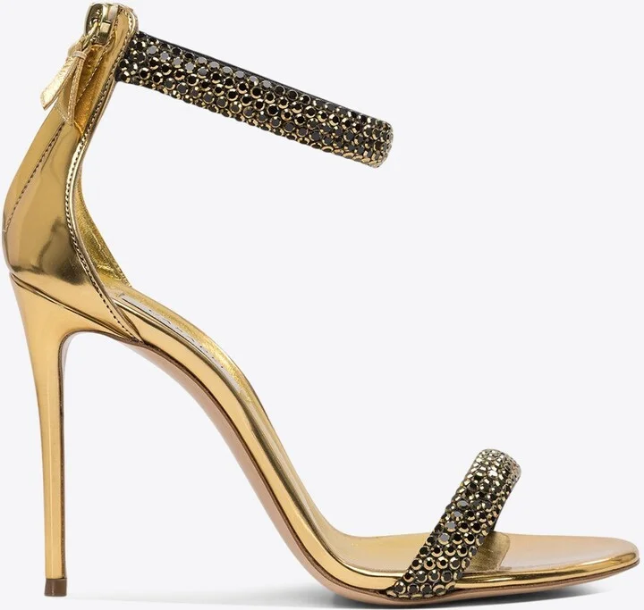 Julia Olympo 100 Crystal Embellished Sandals
