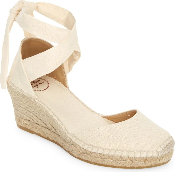 Julia Wraparound Espadrille Wedge