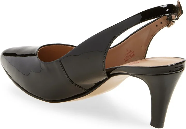 Juliana Patent Leather Slingback Pump - Image 2