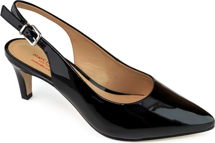 Juliana Patent Leather Slingback Pump