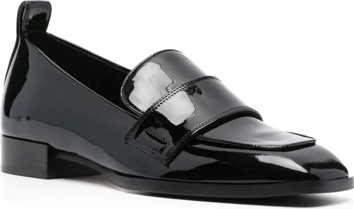 Julie 30mm patent leather loafers - Image 2