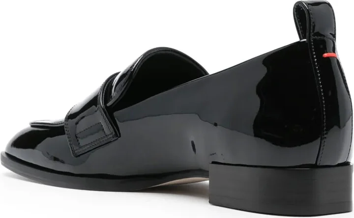 Julie 30mm patent leather loafers - Image 3
