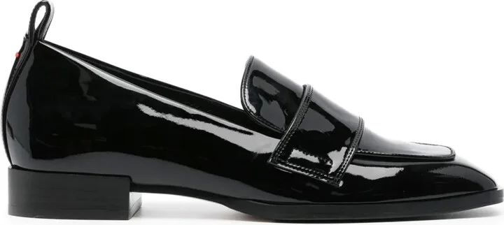 Julie 30mm patent leather loafers