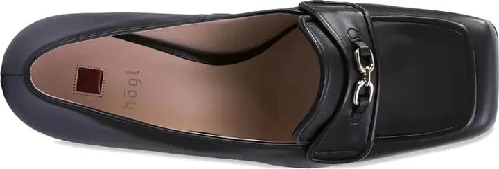 Julie block-heeled leather loafers - Image 3