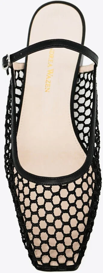 Julie Net Flat Mules - Image 3