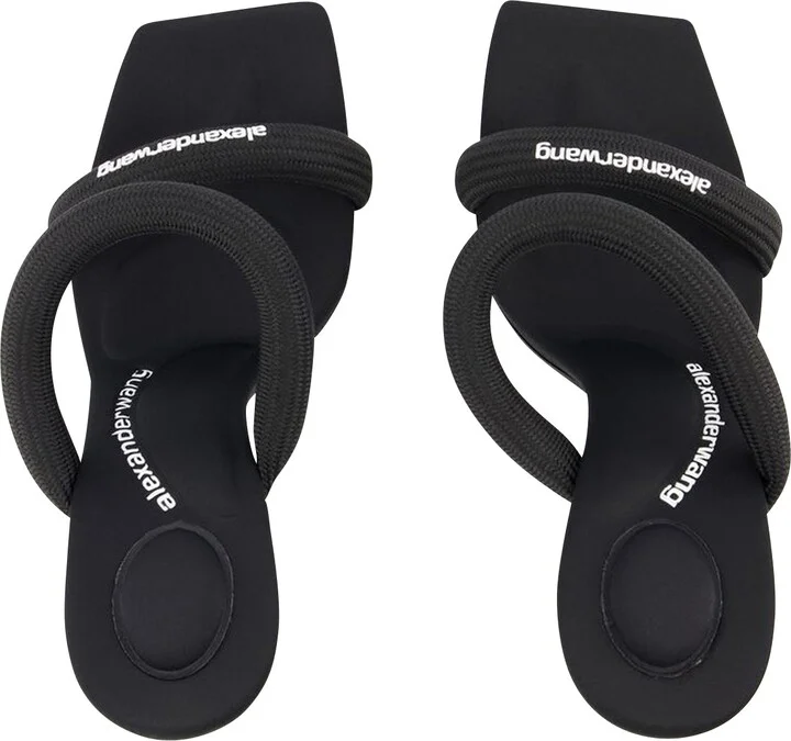 Julie Sandals - Alexander Wang - Nylon - Black