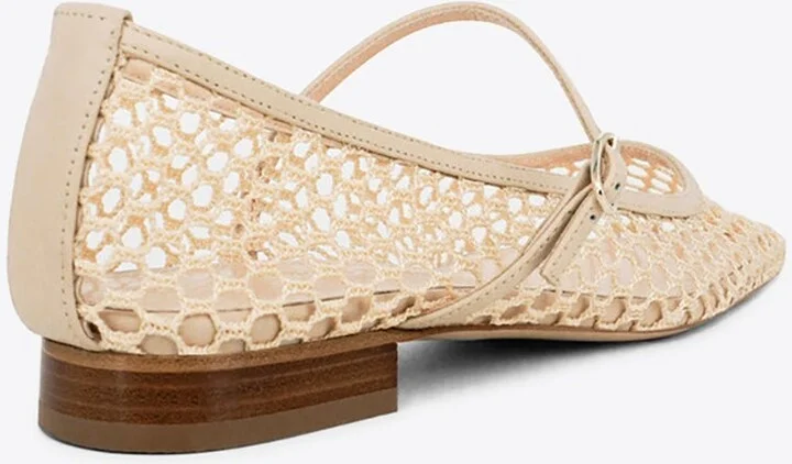 Julie Square-Toe Ballet Flats - Image 2
