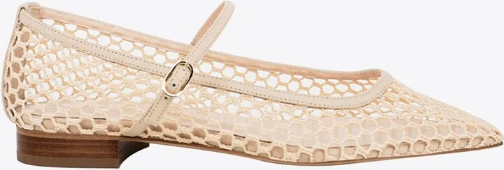 Julie Square-Toe Ballet Flats