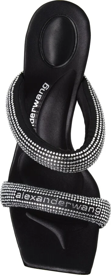 Julie Tubular Crystal Embellished Slide Sandal - Image 5