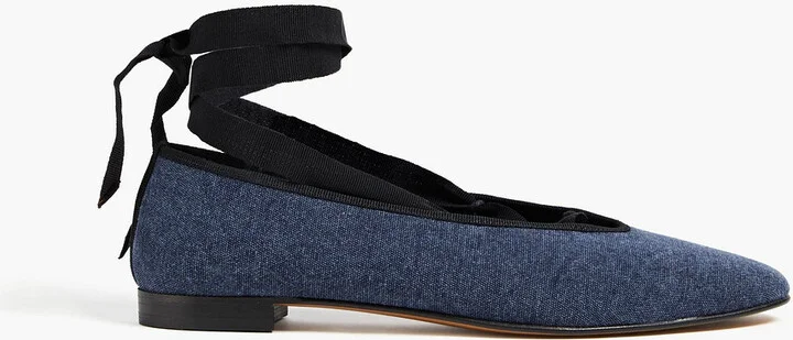 Juliet canvas ballet flats