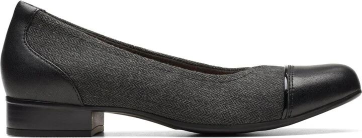 Juliet Step in Black Textile