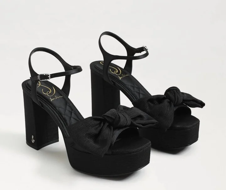 Julieta Platform Heel In Black