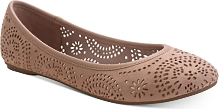 Julietta Womens Embellished Manmade Flat Shoes