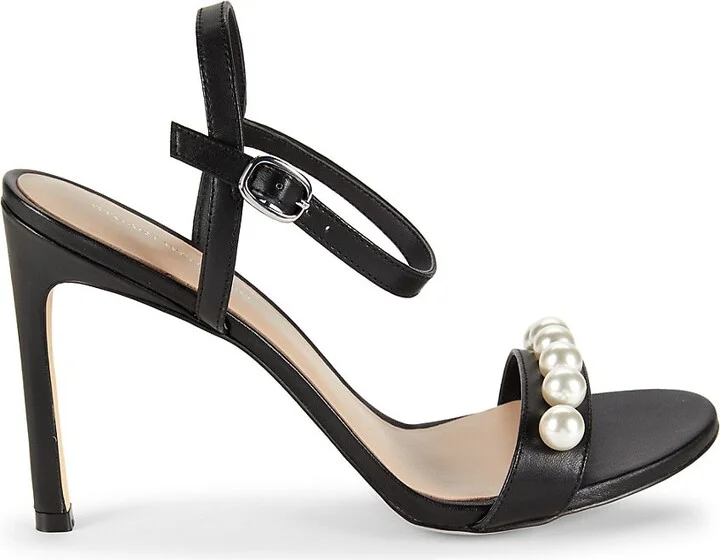 Juliette 75MM Embellished Leather Sandals