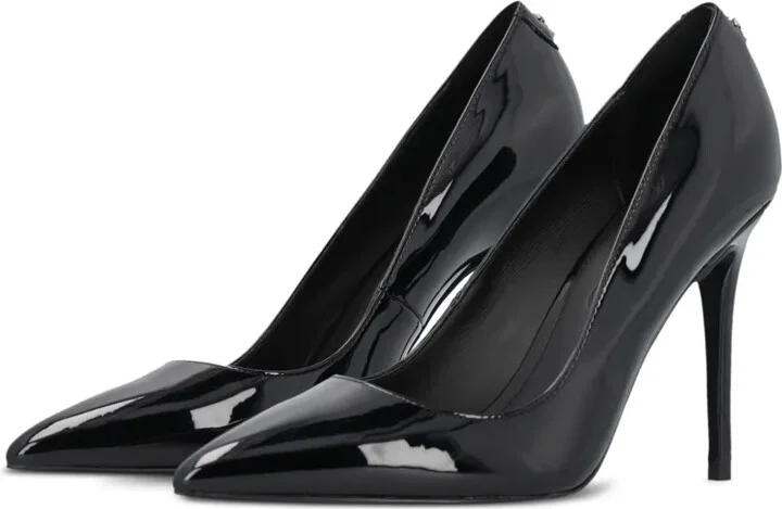 Juliette 90mm patent-finish pumps - Image 4