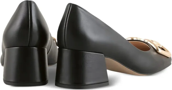 Juliette block-heeled buckle pumps - Image 3