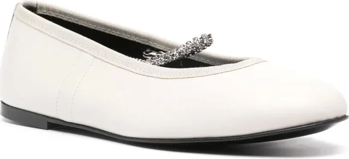 Juliette leather ballerina shoes - Image 2