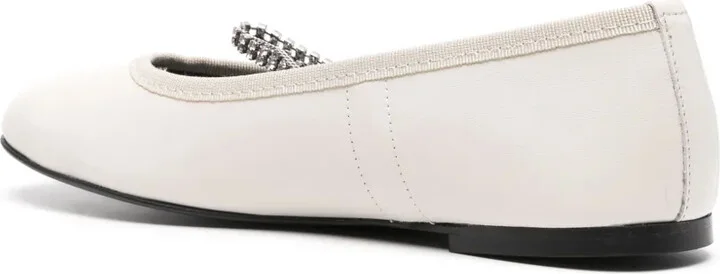 Juliette leather ballerina shoes - Image 3