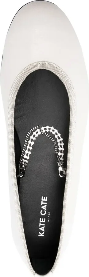 Juliette leather ballerina shoes - Image 4