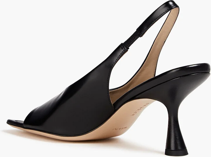 Julio leather slingback sandals - Image 3