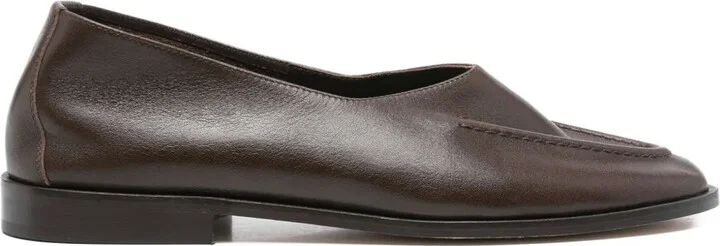 Juliol Winter leather loafers