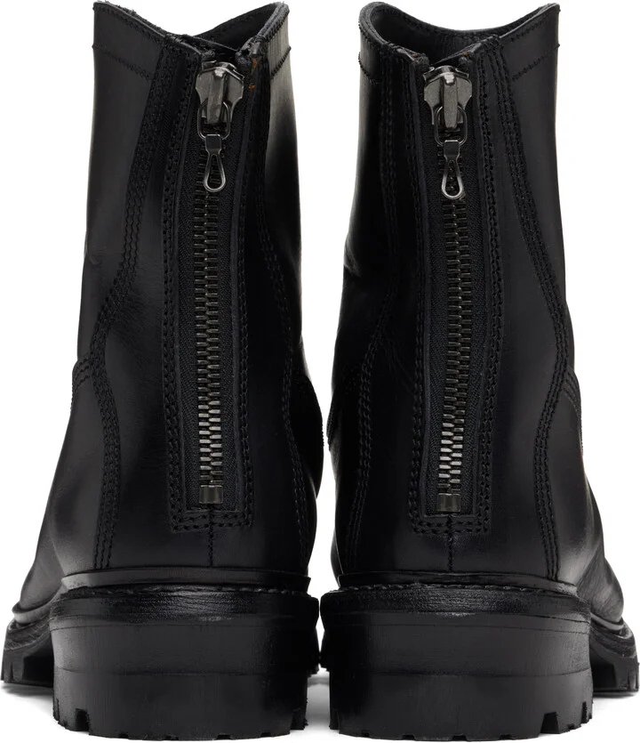 Julius Black Engineer Boots - Image 2